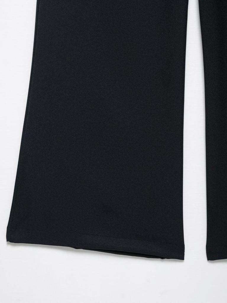 2025 Spring Women's European and American Style High Waist Zipper Decor Pants