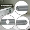 Faucet Mat for Kitchen Sink, Reusable Water Absorbent Counter Protector Home and Restaurant