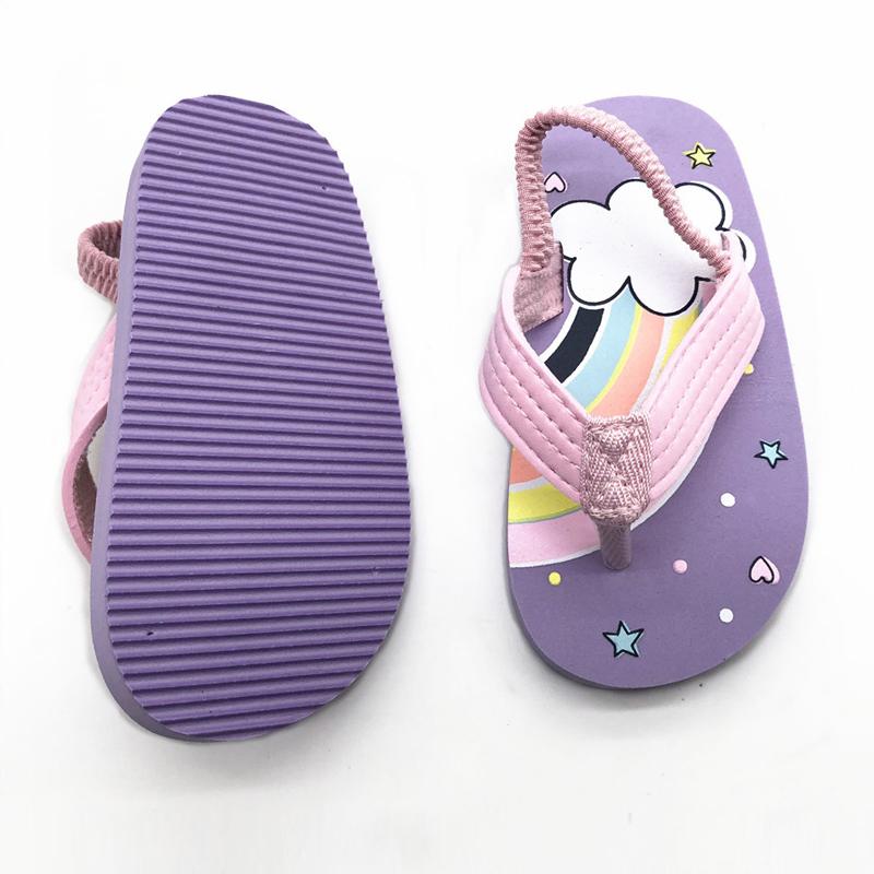 Kinder Sommer Strand Sandalen Weiches Gummi Atmungsaktiv Offene Zehen Flip Flops Süße Freizeit Schuhe Für Jungen Und Mädchen