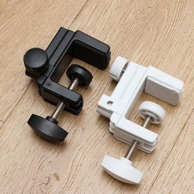 1 Stück Halterklemme Universalklemme für Schreibtischlampe Hohe Qualität Schreibtisch Nachttischklemme Praktische feste Klemme Montagezubehör