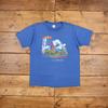 Vintage Single Stitch T Shirt Graphic Medium 90s Alore Colorado Blue Tee