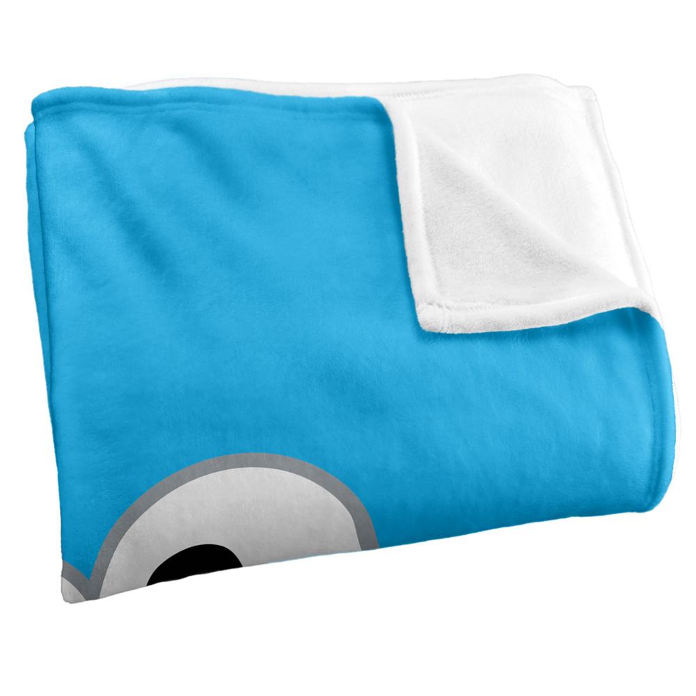 Sesame Street Face Cookie Monster Blanket