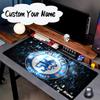 Custom Name Mouse Pad Blue Chelsea Football Club Logo Mouse Pad, Gaming Mouse Pad, Keyboard Pad, Desk Decor for Computer Notebook Fan Birthday Gift