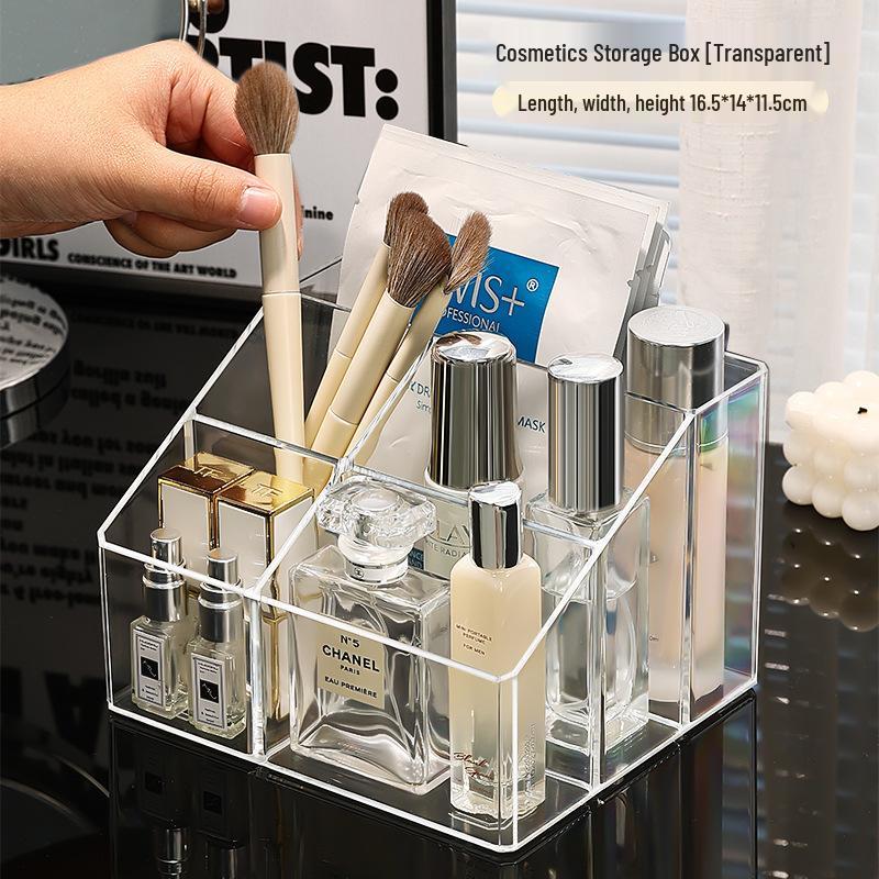 Acrylic Pen and Makeup Brush Display Stand - Holds 12 Items