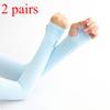 2 Pairs Arm Sleeves Compression UV Protection Cooling Sun Sleeves Tattoo Cover Up Basketball Arm Sleeves Football