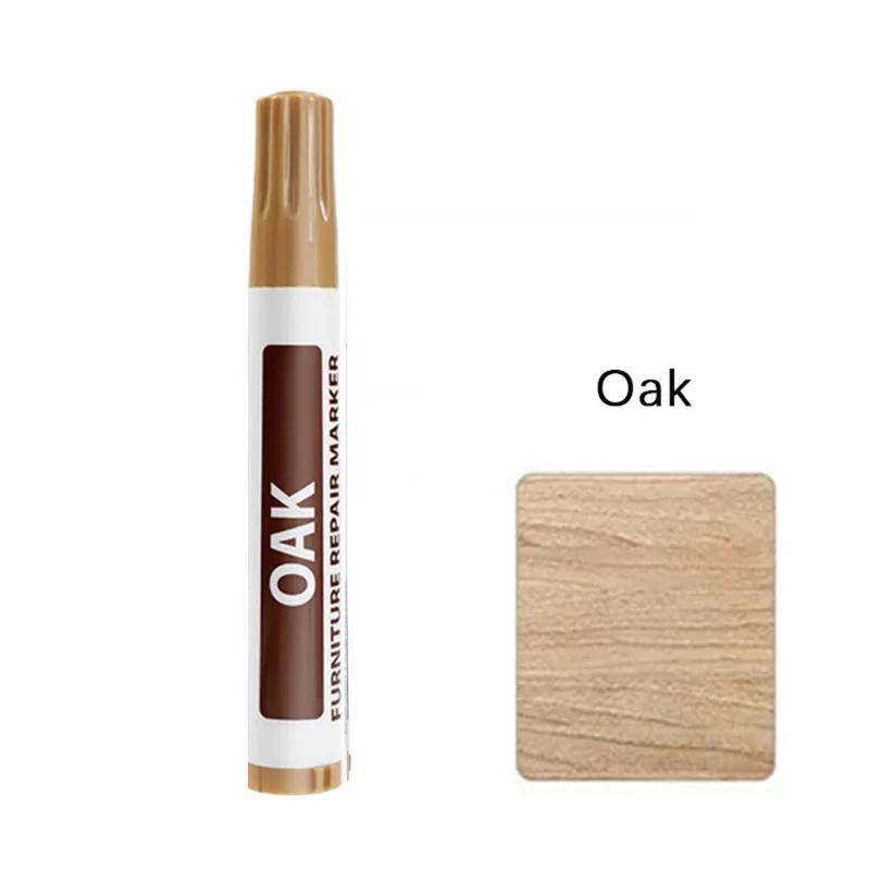 Furniture Touch Up Marker Pen Oil Based Wood Scratch Repair Paint for Floors Tables Cabinets Desks Stain Cover Restore Tools