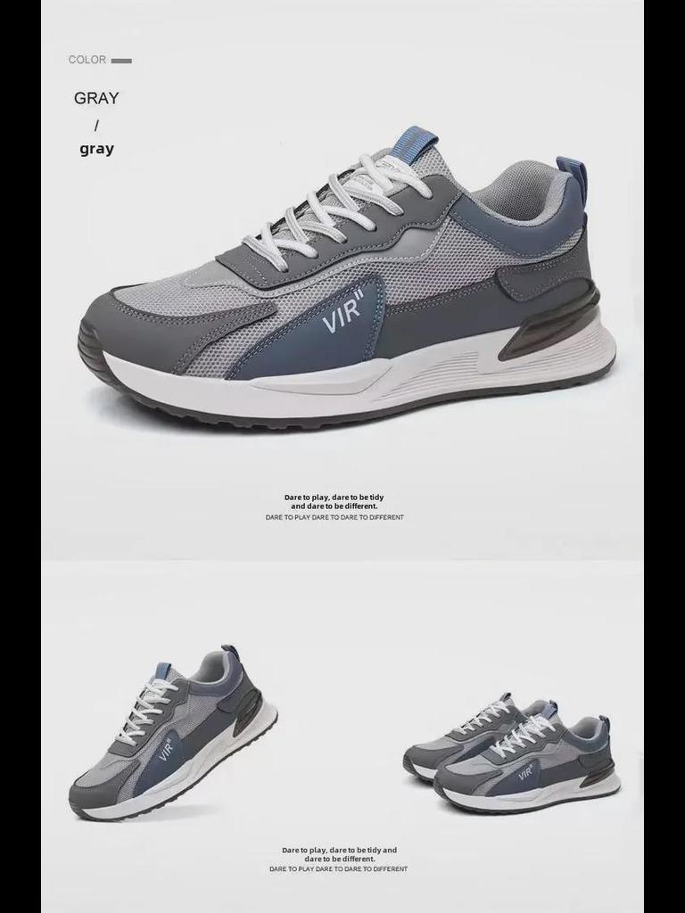 Men Sneakers Sports Shoes Breathable Comfortable Shoes Outdoor Hiking Shoes Running Shoes