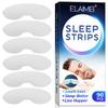 90pcs/box Sleep Strips Self-adhesive Anti-snoring Mouth Tape For Better Nose Breathing Snoring Mouth