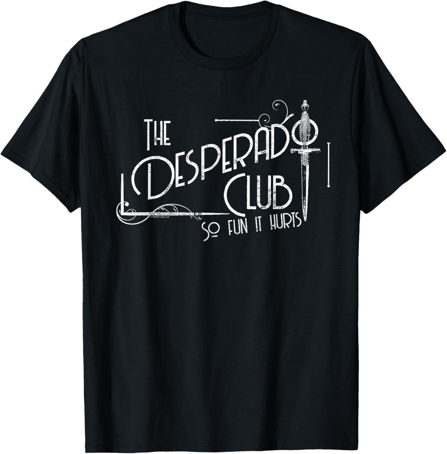 Dungeon Crawler Carl The Desperado Club Sign Sci-Fi Book T-Shirt XXXL