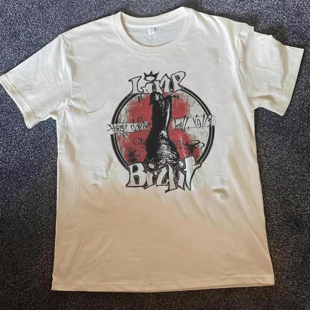 Rare! Limp bizkitt Band Cotton Shirt Unisex Concert S to 5XL AR404 Unisex T-Shirt S
