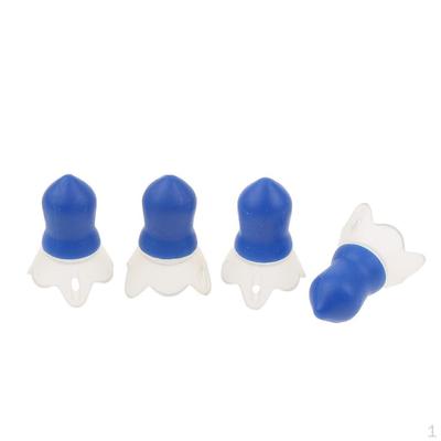 2 Paia Tappi per Orecchie Riutilizzabili in Morbido Silicone Riduzione della Pressione