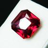 Natural Red Ruby Loose Gemstone 10.50 Ct Square Shape for Jewelry Making and Gem Collections