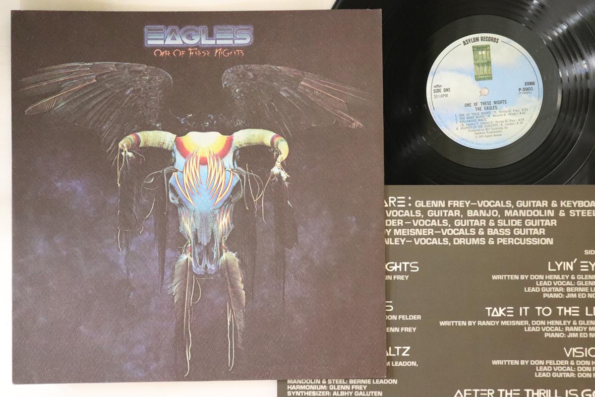 

LP Record EAGLES - One Of These Nights P5901 ASYLUM 1983 Japan Rock Used