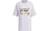Originals Drop Shoulder Sleeve T Shirt Women's Light Purple IW6298