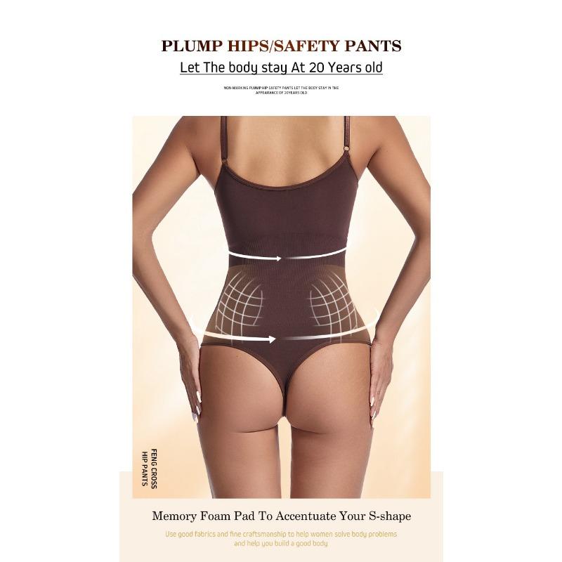 Shapewear Bodysuit Thong Plus Size Butt-Lifting Tummy-Control Women's Corset Strapless Seamless Backless