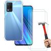 Protective Phone Case - E.F.CONNECTION - Realme 8 - Silicone - Transparent - 4 Reinforced Corners