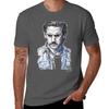 4 Color Pen Portrait of Milo TShirt Classic Print Short Sleeve Shirt