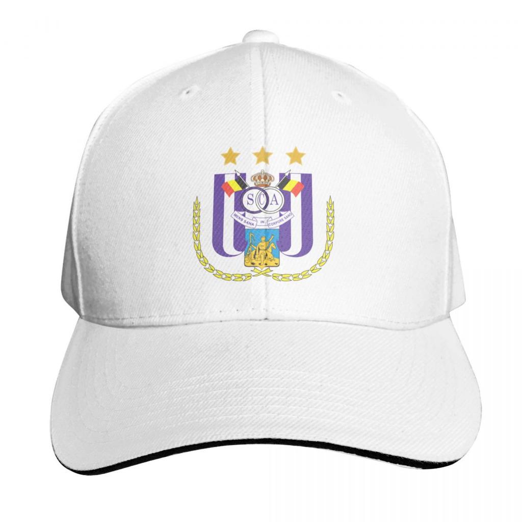 RSC Anderlecht Baseball Cap Fashion Beach Ball Cap sailor cap for Unisex black Unisexs Womens