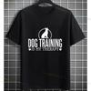 Funny Dog Training Is My Therapy Graphic TShirt Short Sleeve 100 Cotton Round Neck Casual Tshirt for Agility Handlers