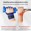 Breathable Polyester Weightlifting Gloves Half Finger Non-slip Wrist Protection for Home Gym Training