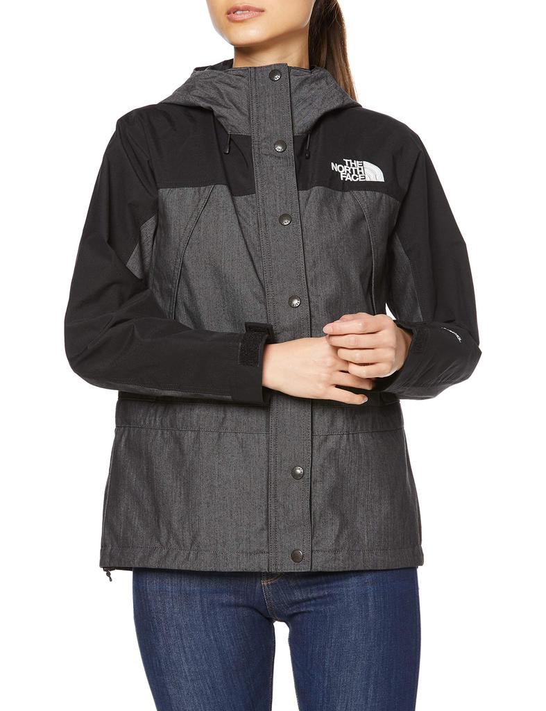 The North Face Mountain Light Denim Waterproof Nylon Black Size S Women's Jacket, NPW22135, Gore-Tex Denim,