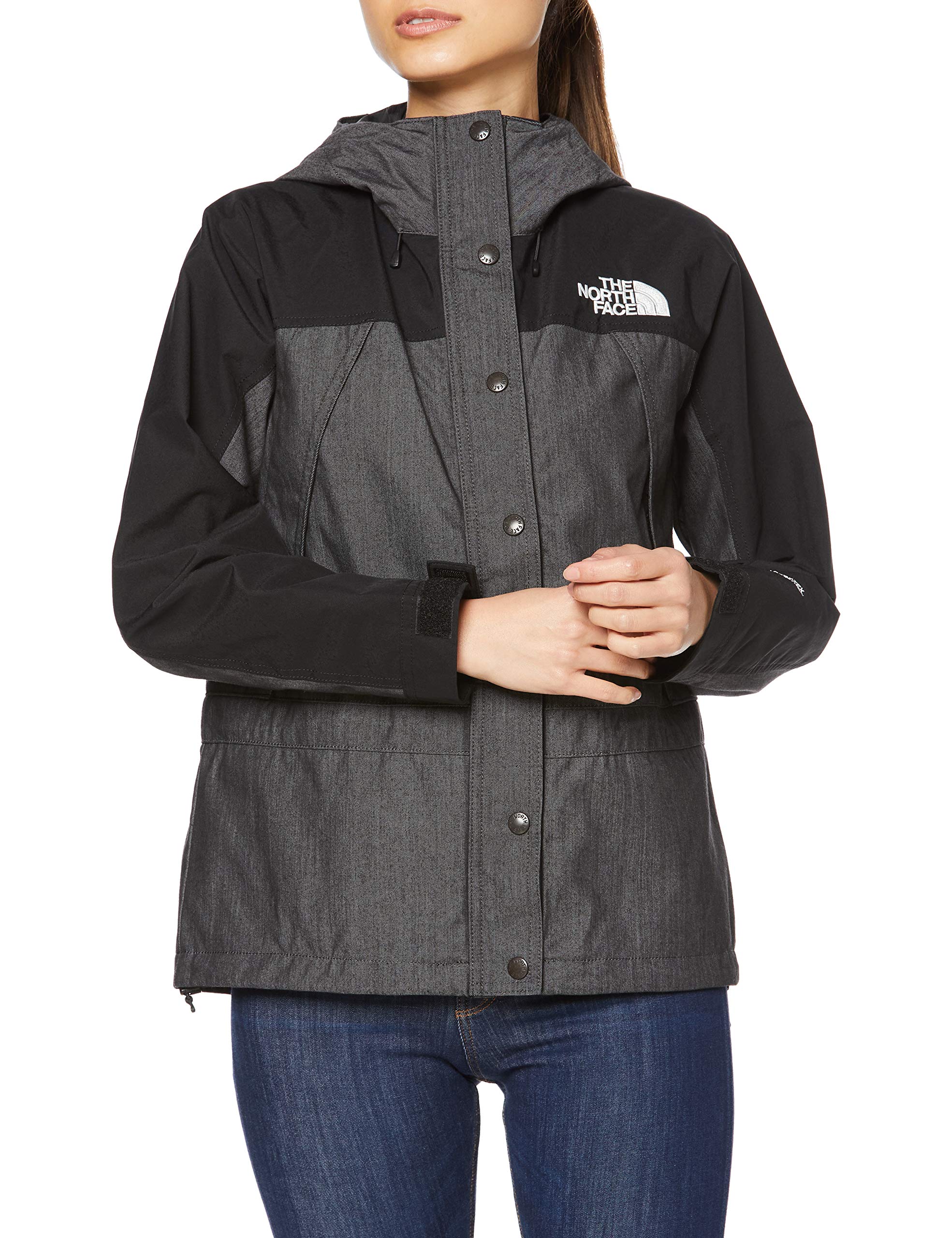 

The North Face Mountain Light Denim Waterproof Nylon Black Size S Women s Jacket, NPW22135, Gore-Tex Denim,
