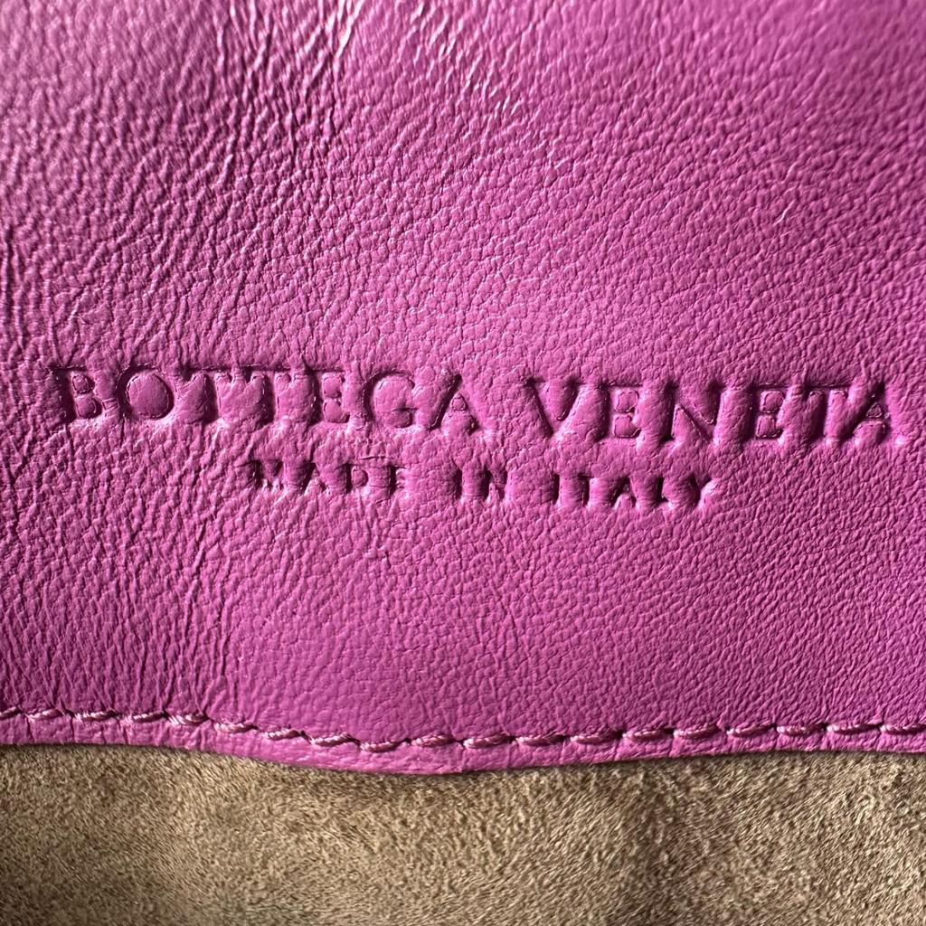 BOTTEGAVENETA INTRECCIATO OLYMPIA Shoulder Bag purple Women used
