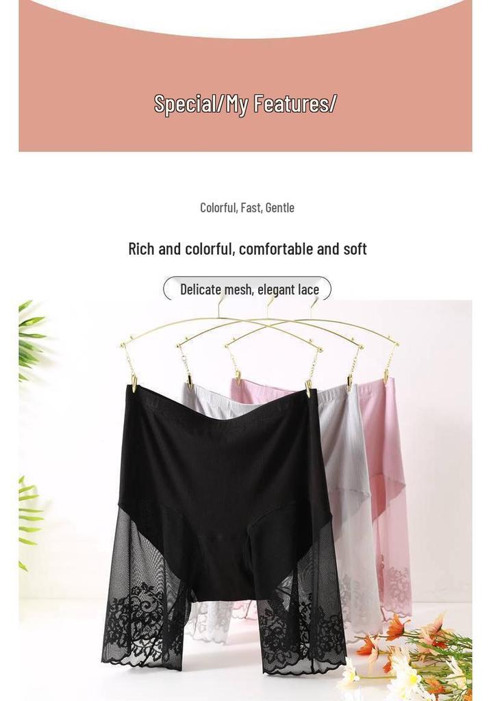 Sicherheits-Shorts für Damen mit hohem Bund und Po-Lifting: Formgebend, Bauchstraffend, Atmungsaktiv, Fünf-Punkt-Länge, Keine Unterwäsche nötig.