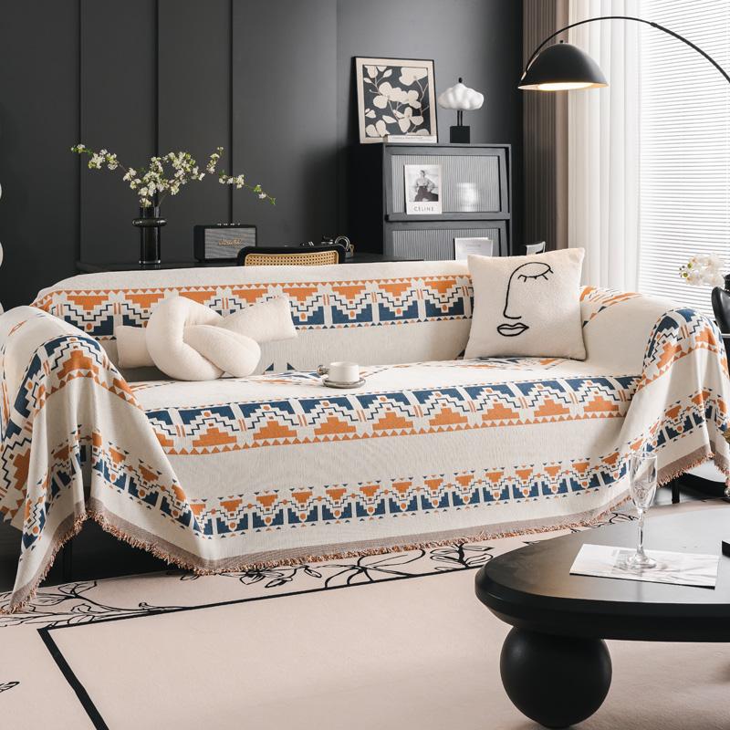 EIFLOY-Retro Chenille Sofa Cover for Living Room, Couch Cover Blanket, Anti Scratch, Furniture Protector, for Pets, Cats