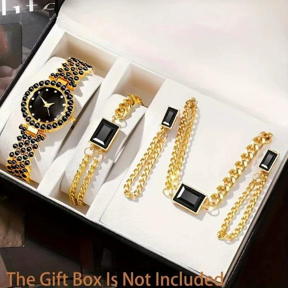Ladies Fashion Bracelet Watch Diamond Inlaid Watch Cornucopia Roman Quartz Watch Women'S Watch