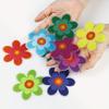 10-color Flower Self-adhesive Bathtub Non-slip Stickers for Bathroom and Stairs Strong Friction Safety Non-slip Tape Colorful Stickers