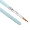 2Pcs Watercolor Painting Brush Wood Handle Nylon Wolf Hair Drawing Tool Art Supplies