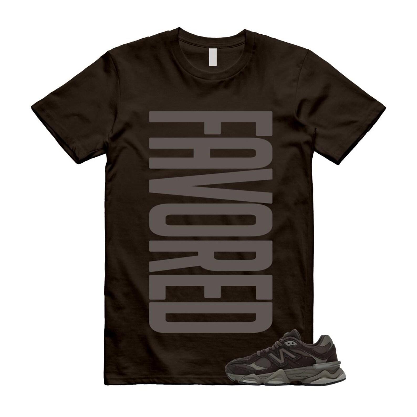 9060 Mono Cortado Brown T Shirt Match FAVORED M
