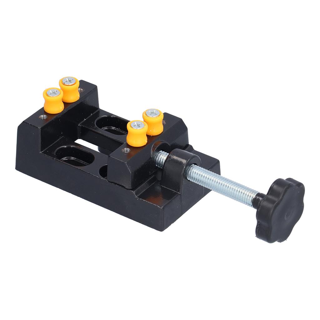 Mini Table Vice Good Fixing Effect Handheld Use Compact Convenient Free Installation Mini Drill
