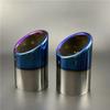 2pcs For Mazda CX-5 CX5 CX-8 CX-9 Auto Accessories Stainless Steel Car Exhaust Pipe Muffler Tail Throat Exterior Refit Products
