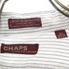 Chaps by Ralph Lauren 70s Vintage Striped Pattern Long Sleeve Button Down Shirt Men's Used