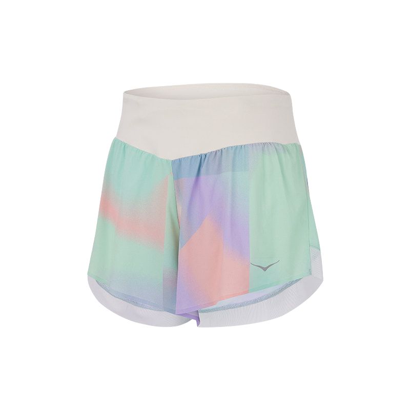 Hoka One One Ss25 Glide Fashion Simple Versatile Breathable Sports Shorts Women shorts Purple 1151091P