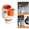 Kitchen Pipe Drainpipe Connector Washing Machine Floor Drain Pipe Tees Sink Elbow Pipe Connector Bathroom Accessories