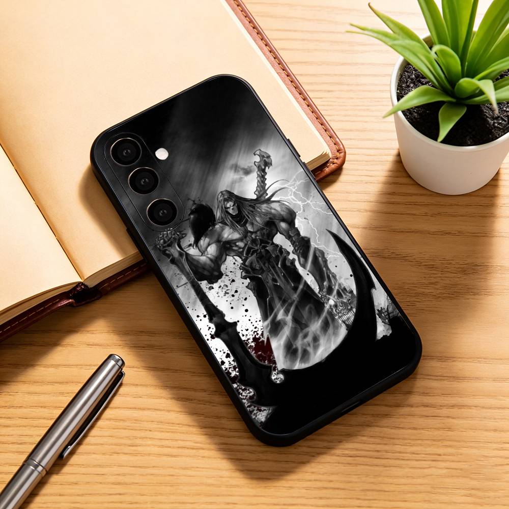 Game D-Darksiders Phone Case For Samsung Galaxy A73,A72,A71,A70,A53,A52,A51,Soft Silicone Black Cover