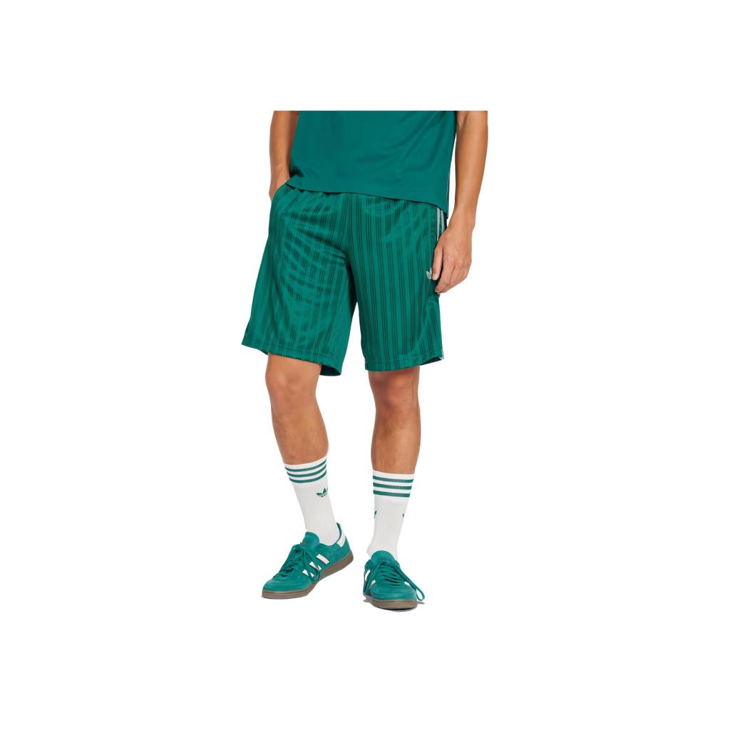Adidas Originals Adicolor Comfortable Soft Versatile Striped Casual Shorts Men Shorts Academy-Green JP1031