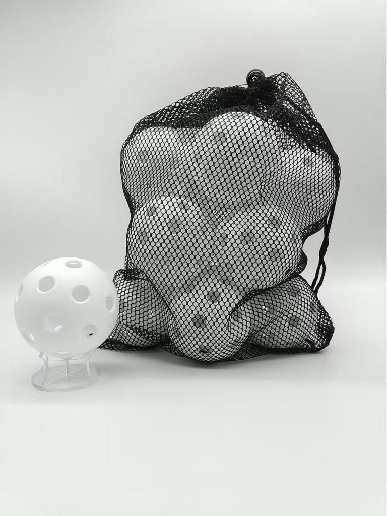 Mesh Pickleball Storage Bag with 26 or 40 Holes for 74mm Balls