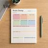 Professional Note Taking A5 Brain Dump Planner, Tear-off Daily Task Pad with 50 Notebook Sheets, Thickened Paper Notepad for Organizing Thoughts