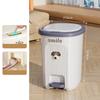 Trash Can With Lid Kitchen Standing Trash Can Large-Capacity Bin Dustbin Bathroom Bucket Toilet Wastebasket Household Items