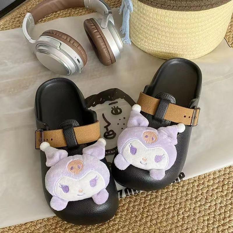 Yugui Dog Wears Bag Head Slippers In Early Autumn, Versatile, Soft, Trimmed Hook, Comfortable, Flat Bottom and Half Drag