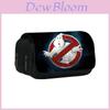 Ghostbusters Pattern Double Layer Flip Cover Stationery Storage Bag For Students