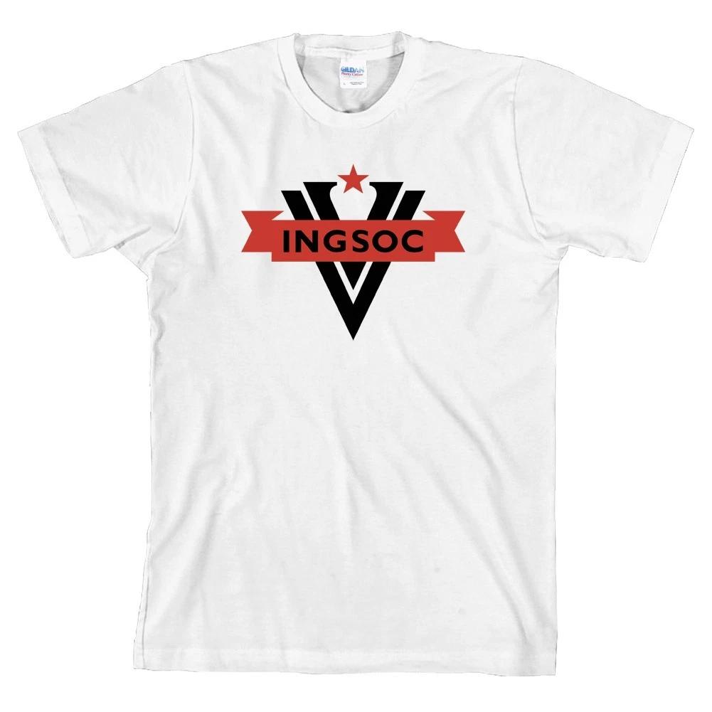 Ingsoc George Orwell 1984 T Shirt Totalitarian Tee *ALL SIZES & NEW*