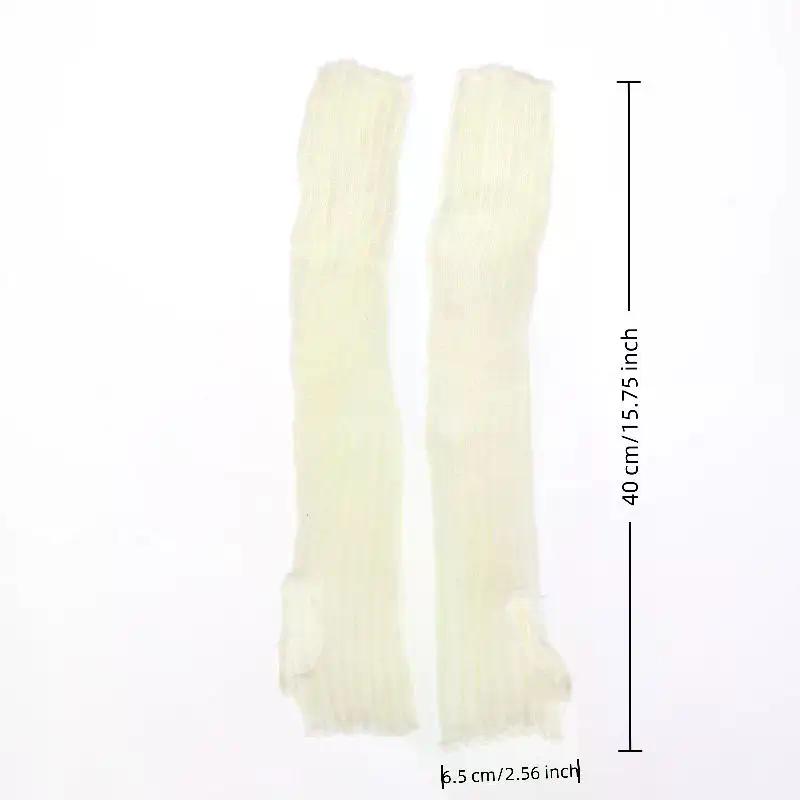 1Pair Women Leg Warmers Winter Girl Female Leg Cover For Gym Fitness Nylon Latin Dance Ballet Yoga Loose Socks Long Stocking
