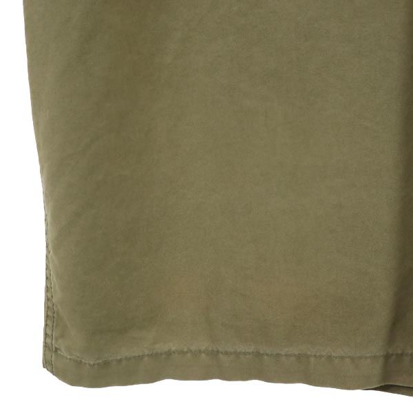 WTAPS Jungle Fatigue Long Sleeve Military Shirt Khaki Green Men's Used