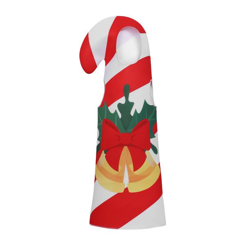 Holiday Kids Gingerbread Costume With Polyester Fabric For Festive Dress Up And Play