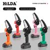 Rechargeable One-Handed Mini Electric Chainsaw for Woodworking and Gardening with Lithium Battery